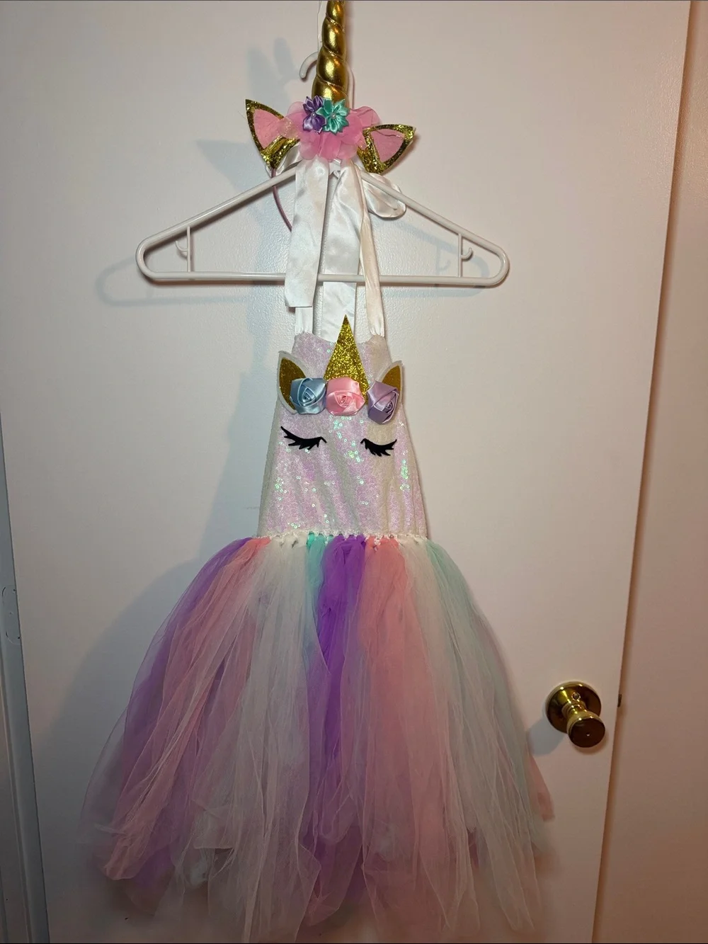 Unicorn Tulle Dress Costume for Kids
